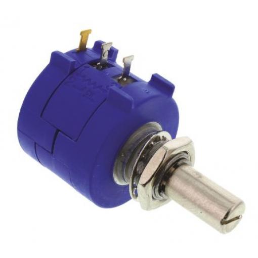 Potenciometr, průměr hřídele: 6.35 mm ±1,0 %otáčkový, řada: 3590 2 kΩ 5 % 2 W 3590S-2-202L Rotační, Montáž do panelu 1
