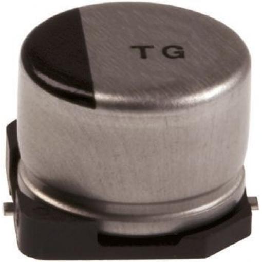 Kondenzátor, řada: TG 220 μF 20 % Pájecí 500mΩ 25 V dc, Povrchová montáž 500 AEC-Q200 Panasonic