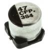 Kondenzátor, řada: FP SMD 47 μF 20 % Pájecí 260mΩ 16 V dc, Povrchová montáž 1000 AEC-Q200 Panasonic