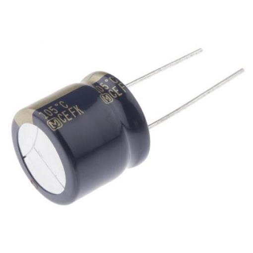 Kondenzátor, řada: FK Radial 3300 μF ±20 % 6.3 V dc Radiální vedení, Průchozí otvor AEC-Q200 Panasonic