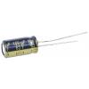 Kondenzátor, řada: FC Radial 100 μF ±20 % 230mΩ 63 V dc Radiální vedení, Průchozí otvor AEC-Q200 Panasonic