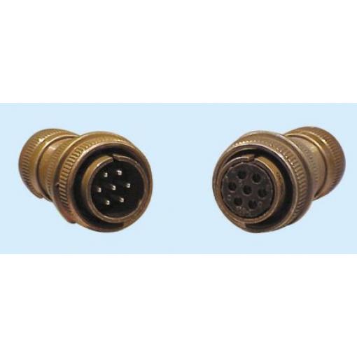 Glenair Kulatý konektor, specifikace Mil, řada: IT, materiál kontaktu: Slitina mědi, orientace těla: Rovný, Kabel, počet