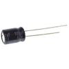 Kondenzátor, řada: MA 100 μF ±20 % 63 V dc Radiální vedení ECA1JM101, Radiální, Průchozí otvor AEC-Q200 Panasonic