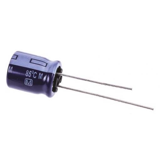 Kondenzátor, řada: MA 470 μF ±20 % 25 V dc Radiální vedení ECA1EM471, Radiální, Průchozí otvor AEC-Q200 Panasonic