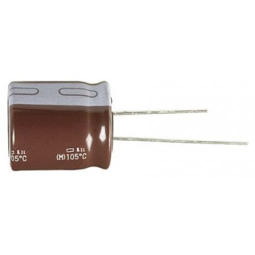 Hliníkový elektrolytický kondenzátor, řada: FR-A 120 μF ±20 % 50 V dc Radiální vedení, Radiální, Průchozí otvor AEC-Q200