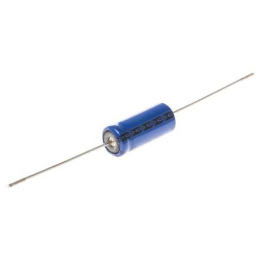 Kondenzátor, řada: 031 AS 100 μF -10 to 50 % 1.75Ω 40 V dc Axiální MAL203137101E3, Průchozí otvor Vishay
