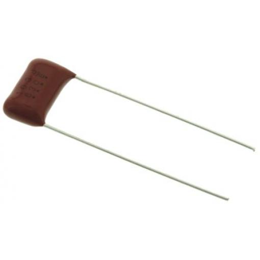 Vrstvové kondenzátory, řada: ECQE(F), Průchozí otvor 10 nF 630 V ac 630 V dc Panasonic AEC-Q200 0.6 mm