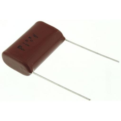Vrstvové kondenzátory, řada: ECQE(F), Průchozí otvor 1 μF 630 V ac 630 V dc Panasonic AEC-Q200 0.8 mm