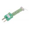 Termočlánek s odkrytým spojem 1 m kabel typ K Perfluoralkoxyalkan 1 m sonda 1/0.2 mm na 220 °C IEC, RoHS Compliant RS