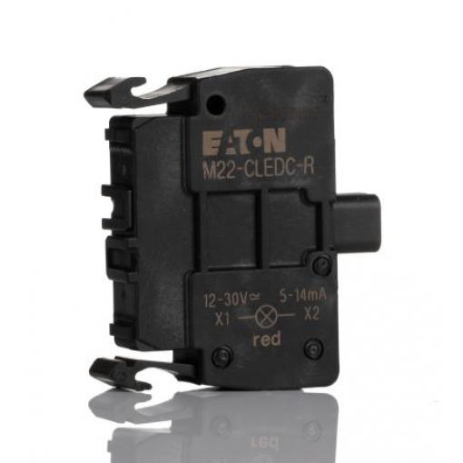 Eaton Blok světel, řada: RMQ Titan M22 Blok světel 12V ac/dc, 30 V ac/dc Šroub barva Červená LED