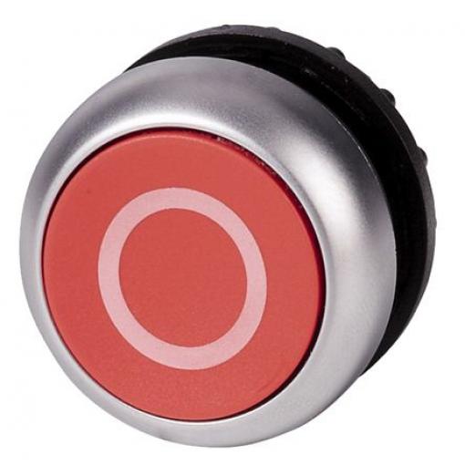 Eaton Tlačítkový spínač, řada: RMQ Titan M22 Červená Okamžité, průměr výřezu: 22 mm IP69, IP67, IP66