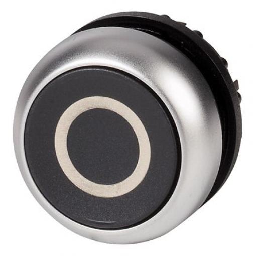 Eaton Tlačítkový spínač, řada: RMQ Titan M22 Černá Okamžité, průměr výřezu: 22 mm IP67