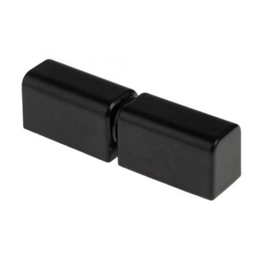 Cisternový závěs Výkyvné Válcový zámek, Matný, Tlakově litý zinek Zvedání Šroubová, délka: 63 mm x 15 mm x 17.5 mm RS