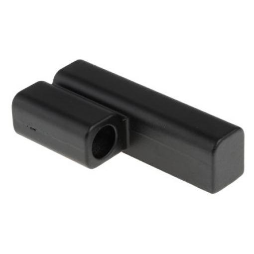 Cisternový závěs Výkyvné Válcový zámek, Matný, Tlakově litý zinek Zvedání Šroubová, délka: 64 mm x 32.5 mm x 17.5 mm RS