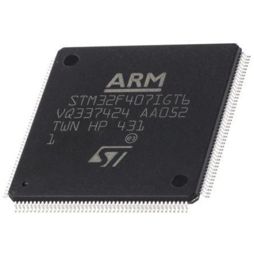 STMicroelectronics Mikrokontrolér STM32F427IIT6 32 bit ARM Cortex M4 180 MHz 2048kB Blesk 256 kB RAM, počet kolíků: 176