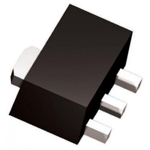 AEC-Q101, řada: OptiMOS 3 MOSFET BSS606NH6327XTSA1 Typ N-kanálový 3.2 A 60 V Infineon, SOT-89, počet kolíků: 4 kolíkový