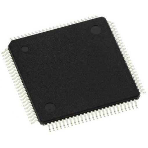 Infineon Mikrokontrolér XE164F96F80LACFXUMA1 16 bit C166 80 MHz 768kB Blesk 64 kB RAM, počet kolíků: 100 kolíkový, LQFP