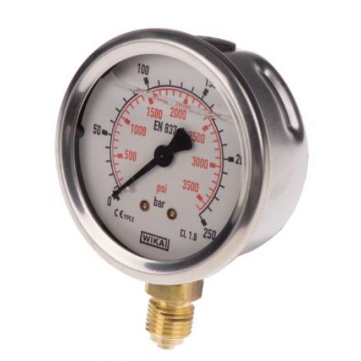 9626951, 60 °C 250 bar 0 bar WIKA