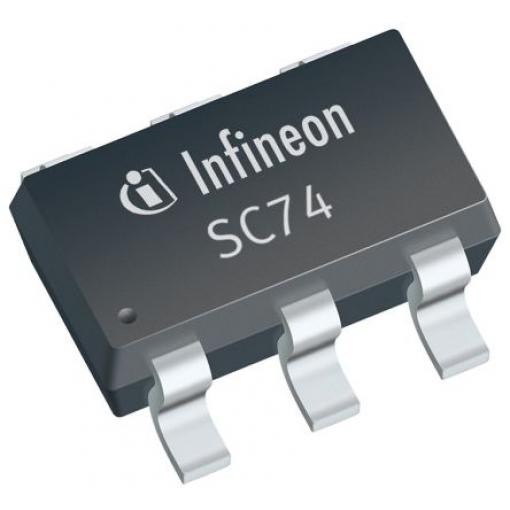 Infineon Dioda TVS 5 Jednosměrné ESD5V5U5ULCE6327HTSA1, SC-74, počet kolíků: 6 kolíkový