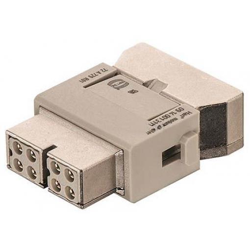 HARTING Modul napájecího konektoru pro vysoké zatížení 10 A Vnitřní HAN Modular 4