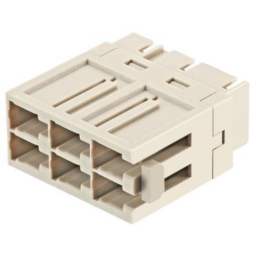Konektor vláknové optiky, řada: Han-Modular, LC PC barva Šedá, 85 °C, -40 °C HARTING