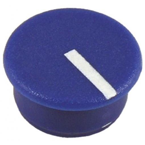 Krytka knoflíku potenciometru Modrá 11.5 mm Průměr knoflíku, barva ukazatele: Bílá barva ukazatele Sifam C111 BLUE