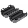 Feritové pouzdro, řada: ZCAT Otvíratelný 10 mm pro Absorpce EMC 20 mm 80 Ω 35 mm 40 Ω 1 vývody 100 Ω o průměru 10 mm 50