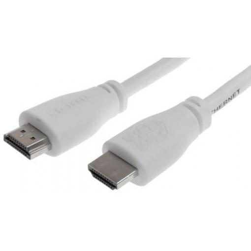 Raspberry Pi 2 m HDMI–HDMI Bílá
