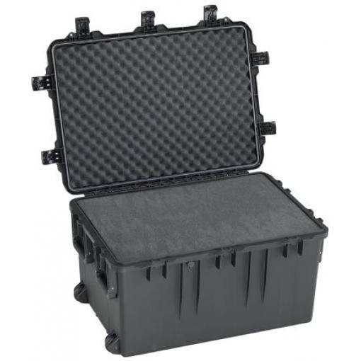 Přepravní pouzdro, řada: IM3075 Vodotěsné, Nylon Vodotěsné, Plastové Na kolečkách Uzamykatelný 620 mm Pěna 490 mm 845 mm