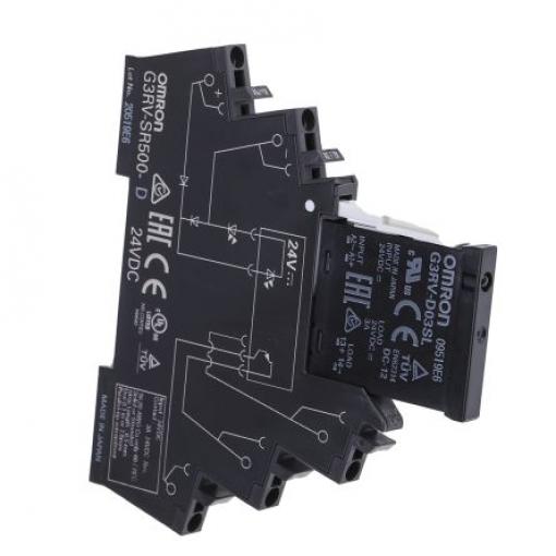 Omron G3RV-SR Polovodičové relé rozhraní 18 to 30 V dc Lišta DIN Nástrčný