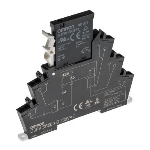 Omron G3RV-SR Polovodičové relé rozhraní 18 to 30 V dc Lišta DIN Nástrčný
