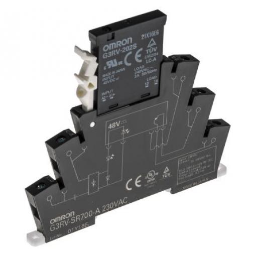 Omron G3RV-SR Polovodičové relé rozhraní 18 to 30 V dc Lišta DIN Šroub