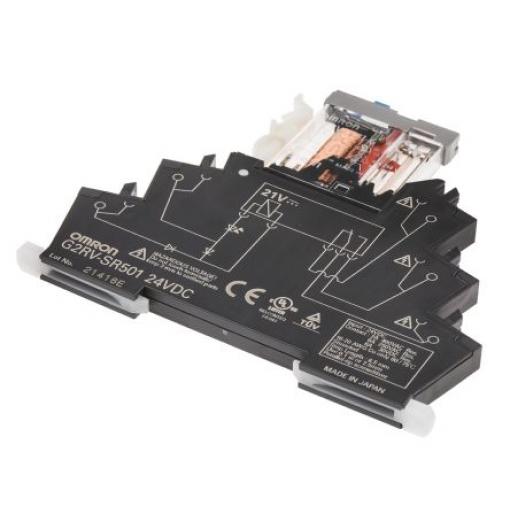 Výkonové relé SPDT Lišta DIN 6 A 24V dc G2RV