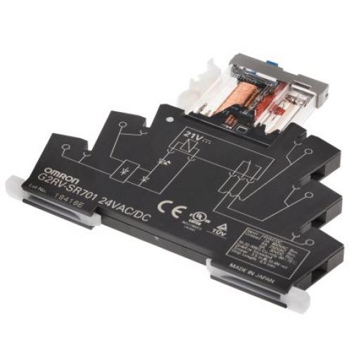 Výkonové relé SPDT Lišta DIN 24V ac/dc G2RV