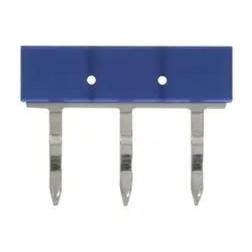 Cross bar, 3 poles, Blue color