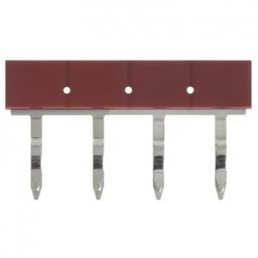 Cross bar, 4 poles, Red color