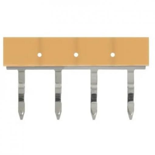 Cross bar, 4 poles, Yellow color