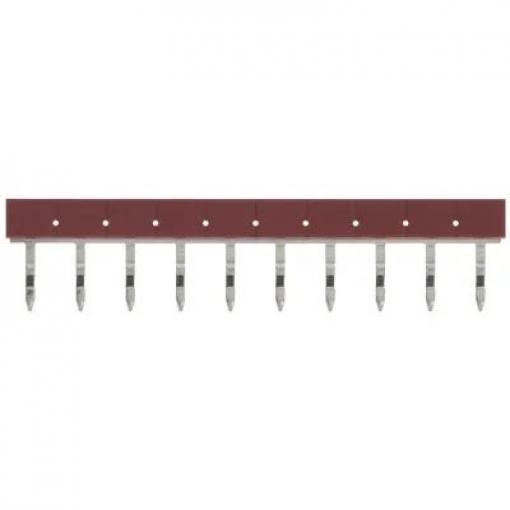 Cross bar, 10 poles, Red color