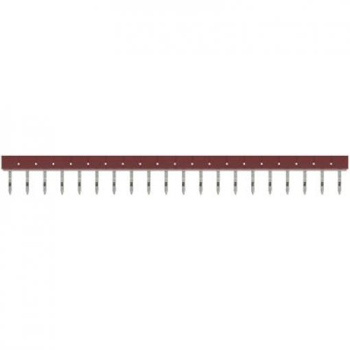 Cross bar, 20 poles, Red color