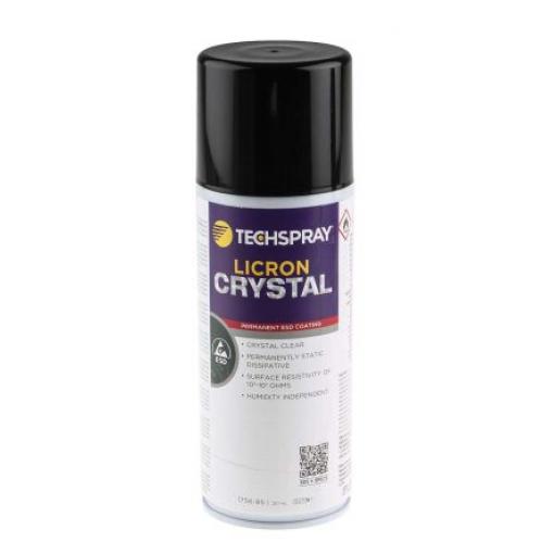 Techspray Antistatický sprej, kapacita: 267ml Vyhovuje normě EN 61340-5-1, vodivý: Nevodivý Sprej Rozptýlené