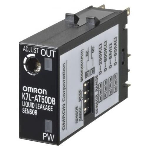 Snímač úniku kapaliny, řada: K7L 1vstupový Lišta DIN 12 V Omron 24 V dc 800 ms, typ vstupní: Napětí, výstup: PNP/NPN