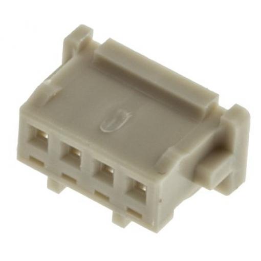 Hirose Ochranný kryt konektoru, řada: DF13 Vnější, rozteč: 1.25 mm, počet kontaktů: 4, počet řad: 1, orientace těla: