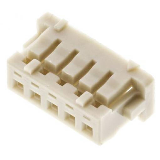 Hirose Ochranný kryt konektoru, řada: DF13 Vnější, rozteč: 1.25 mm, počet kontaktů: 5, počet řad: 1, orientace těla: