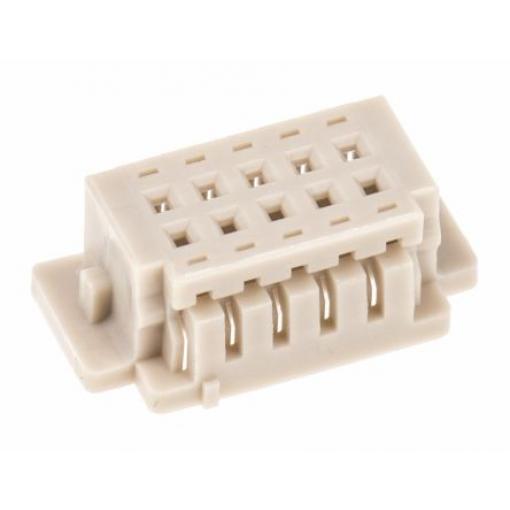 Hirose Ochranný kryt konektoru, řada: DF13 Vnitřní, rozteč: 1.25 mm, počet kontaktů: 10, počet řad: 2, orientace těla: