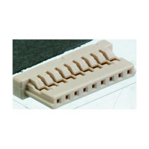 Pouzdro konektoru, řada: DF14, rozteč: 1.25mm, počet kontaktů: 6, počet řad: 1, orientace těla: Rovný, Samice, Kabelová