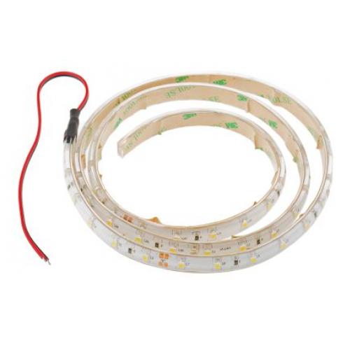 RS PRO Páska LED, řada: LS, počet diod LED/metr: 60, 4500k, Bílá, délka pásky: 1 m, 24 V, napájení na měřidlo: 4.8 W,