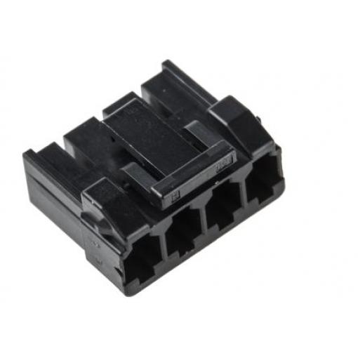 Hirose Ochranný kryt konektoru, řada: EnerBee DF63 Vnitřní, rozteč: 3.96 mm, počet kontaktů: 4, počet řad: 1, orientace