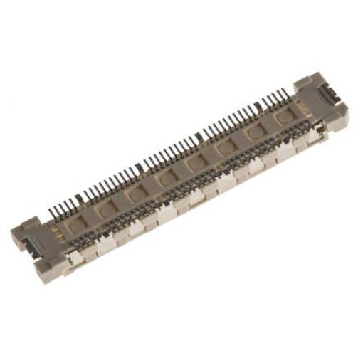 Hirose Konektor PCB, řada: FunctionMAX FX10, Deska-deska, počet kontaktů: 88, počet řad: 2, rozteč: 0.5 mm, materiál