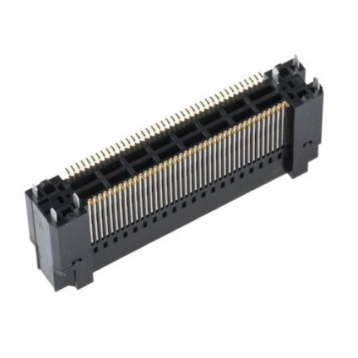 Patice PCB, řada: FunctionMAX FX18, orientace těla: Rovný, rozteč: 0.8 mm, počet kontaktů: 80, počet řad: 2, Povrch