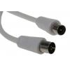 Koaxiální kabel, řada: BAK150, Šedá Vnější Vnitřní 1.5 m RS PRO